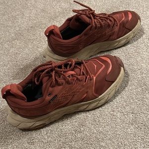 Hoka One One Anacapa Low GTX Women's Cherry Mahogany/Hot Sauce